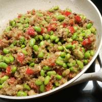 Protein-Packed Spicy Vegan Quinoa with Edamame image