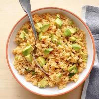 Cumin Rice with Avocado image