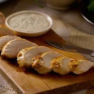 Blackened Chicken Breasts with Creole Mustard Sauce image