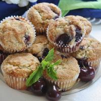 Fresh Cherry Muffins image