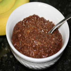 Chocolate Monkey Oatmeal (For One - Gluten Free)_image