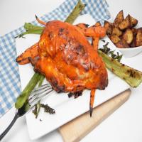 Grilled Buffalo Chicken Breast with Ranch Carrots and Celery image