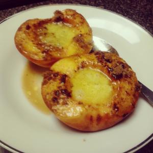 Baked Peaches...mmm image