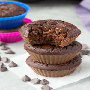 Chocolate Black Bean Blender Muffins Recipe - (4/5)_image