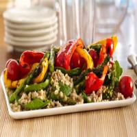 Grilled Vegetable Farro Salad_image