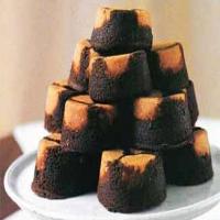 Individual Chocolate and Peanut Butter Bundt Cakes image