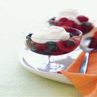 Mixed Berries with Mascarpone-Limoncello Cream image