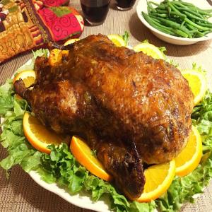 Roast Duck With Marmalade Glaze_image