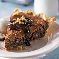 Brownie-Walnut Pie Recipe - (4.3/5) image