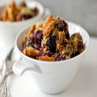 Cherry Cobbler With Almond-Buttermilk Topping_image
