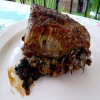 Pork Tenderloin Stuffed With Brie and Mushrooms image