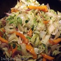 Warm Sautéed Lettuce Salad image