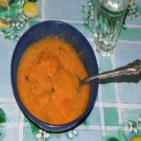 Carrot and Coriander Winter Soup image