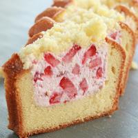 Strawberry Cheesecake-Stuffed Pound Cake Recipe by Tasty_image