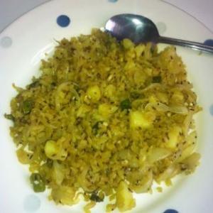 Onion Poha(Flattened rice)_image