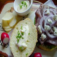 Roast Beef and Blue Cheese Sandwich image