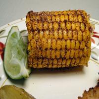 Chili-Lime Rubbed Indian Corn on the Cob image