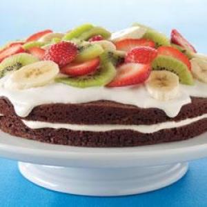 Easy Brownie Shortcake Dessert_image