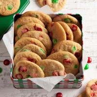 Christmas M&M's Cookies image