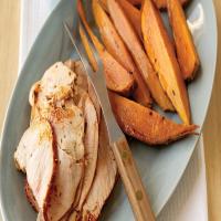 Spice-Rubbed Turkey Breast with Sweet Potatoes image