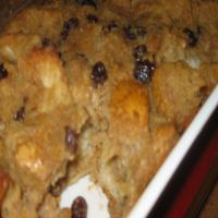 Bread Pudding With Bourbon Sauce_image