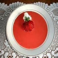 Chilled Strawberry Yogurt Soup image