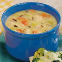 Quick Chicken and Wild Rice Soup_image