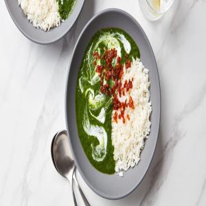 Dahi Dal (Yogurt Lentil Curry With Spinach) image