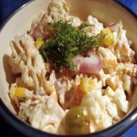 Low-Fat Salmon Pasta Salad image