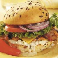Tangy Chicken Sandwiches image
