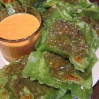 Black Bean and Corn Wontons With 3 Cheese Sweet Pepper Sauce_image