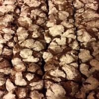 Chocolate Mint Snow Top Cookies image