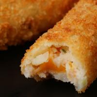 Loaded Potato and Cheese Sticks Recipe by Tasty image