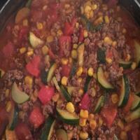 Ground Beef Zucchini Skillet Meal image