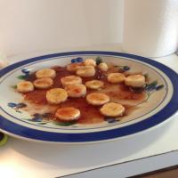 Banana Slices With a Strawberry Glaze image