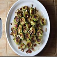 Brown Butter & Maple Brussels Sprouts With Pecans_image