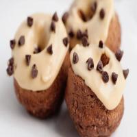 Baked Chocolate Doughnuts with Peanut Butter Glaze_image