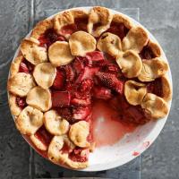 Best Ever Strawberry Rhubarb Pie Recipe - (4.6/5)_image