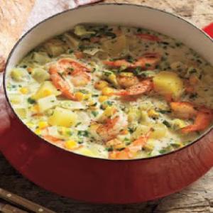 Shrimp & Corn Chowder Recipe - (4.4/5)_image