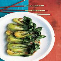 Baby Bok Choy with Ginger and Garlic image