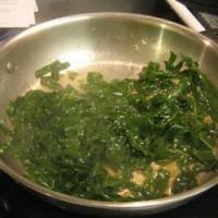 Stir-Fried Asian Collard Greens image