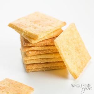 Keto Fathead Crackers Recipe (VIDEO!) | Wholesome Yum_image
