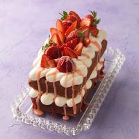 Victoria sponge loaf cake_image