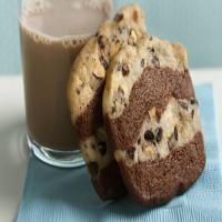 Crisp Chocolate-Espresso Ribbon Cookies image