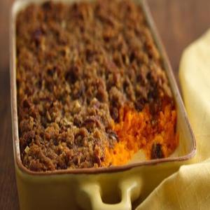 Carrot Soufflé with Pecan Topping_image
