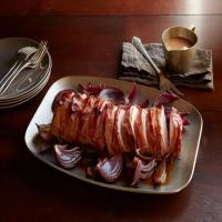 Bacon-Wrapped Blackberry Pork Roast image