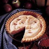 Blushing Apple Cream Pie image