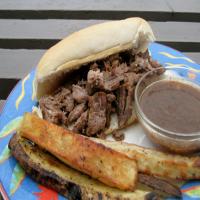 Hot Beef Sandwiches Au Jus_image