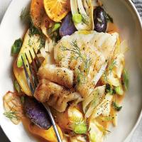 Cod with Fennel & Fingerling Potatoes Recipe - (3.6/5)_image