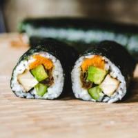 Vegan Take Away Sushi Rolls_image